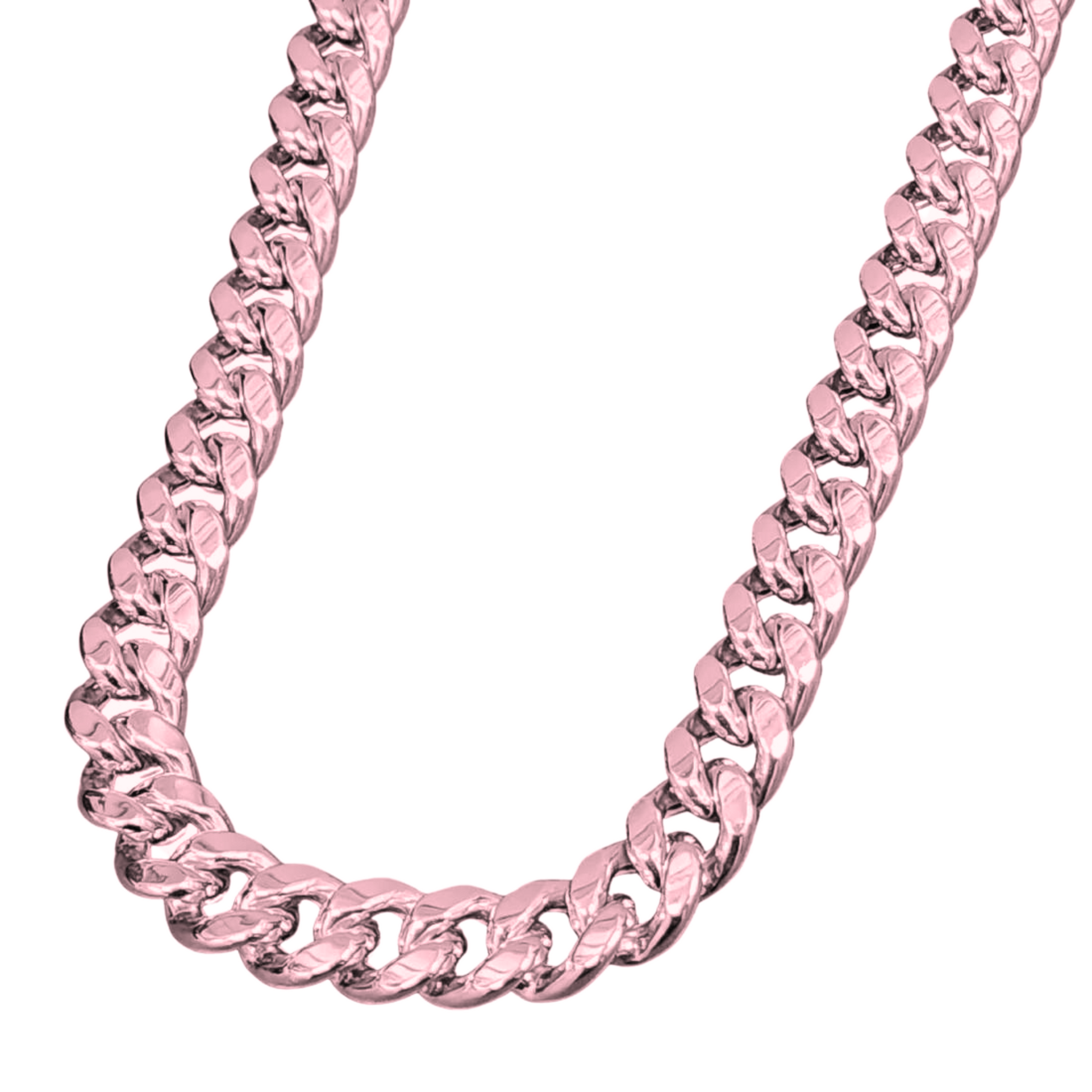 10k Rose Gold Solid Miami Cuban Link Chain 18 mm – Avianne Jewelers