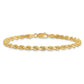 Gold Rope Bracelet Solid - 10K Gold Bracelet