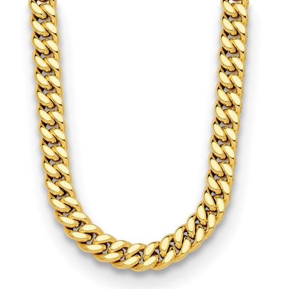 Miami Cuban Link Hollow - 14k Gold Chain