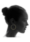 10K Gold Hoop Earrings | Diameter 2.25 Inches