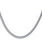 Gold Chain - 10K White Gold Hollow Franco Chain 10KT Gold