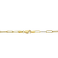 Paper Clip Chain - 10K Gold Chain