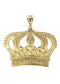 Big Crown 10K Yellow Gold Pendant. | 9.5 Grams