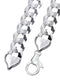 Silver Chain - 925 Sterling Silver Curb Link Chain