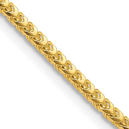 Gold Chain - Solid Franco Chain 14K Yellow Gold