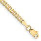 Cuban Solid Link Chain - 14K Gold Chain