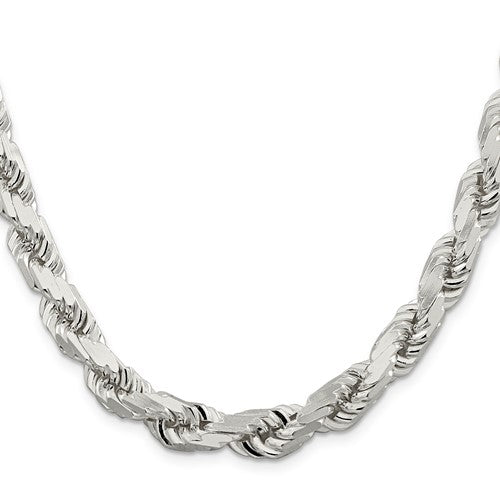 Silver Chain - Mens White Chain / Rope Chain