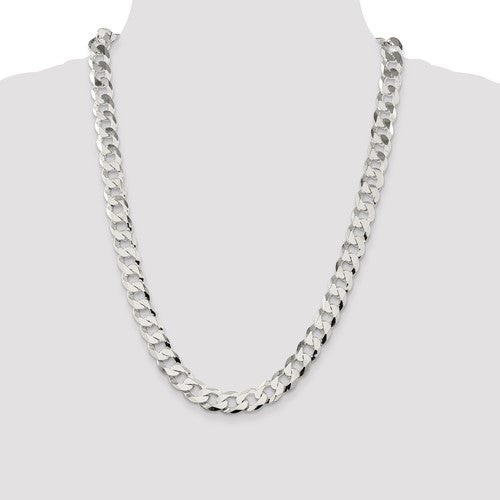 Silver Chain - 925 Sterling Silver Curb Link Chain