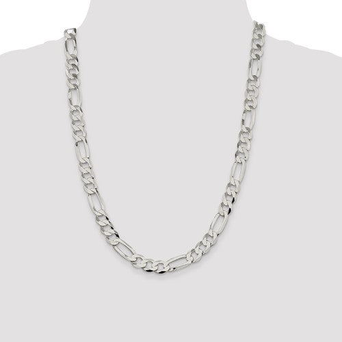 Silver Chains - Mens White Chain / Figaro Chain