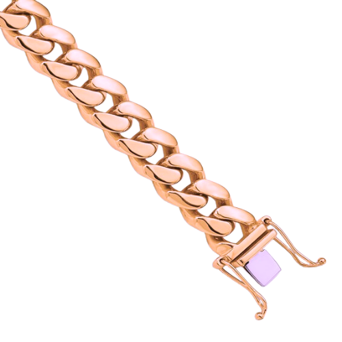 Gold Miami Cuban Link Bracelet