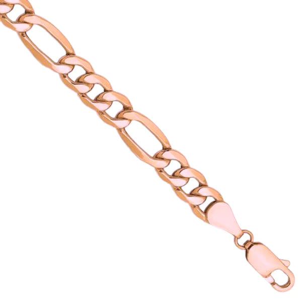 The Solid Rose Figaro Bracelet