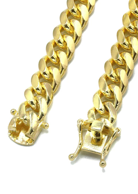 Silver Gold Polish Chain